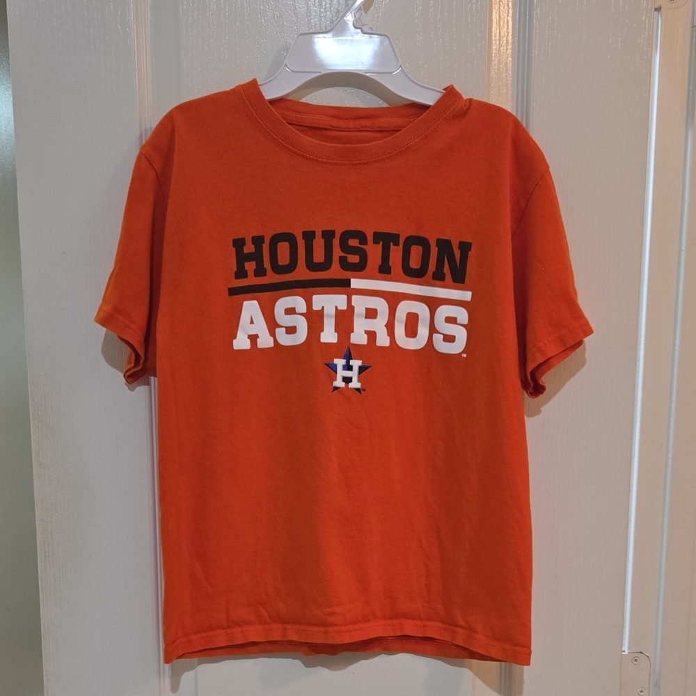 Houston Astros Kids Tshirt By Stitches Orange Size Medium